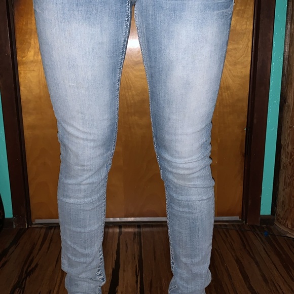MISS ME Woman's  Signature Skinny blue denim Jean Sz‎ 27 - Picture 5 of 10